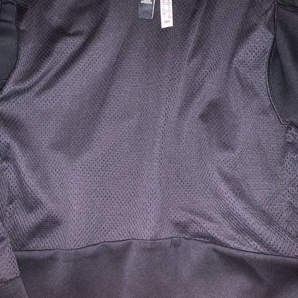 New Adidas zip up double lined jacket with breathable mesh inside.size 2XL. SOFT - Picture 3 of 6